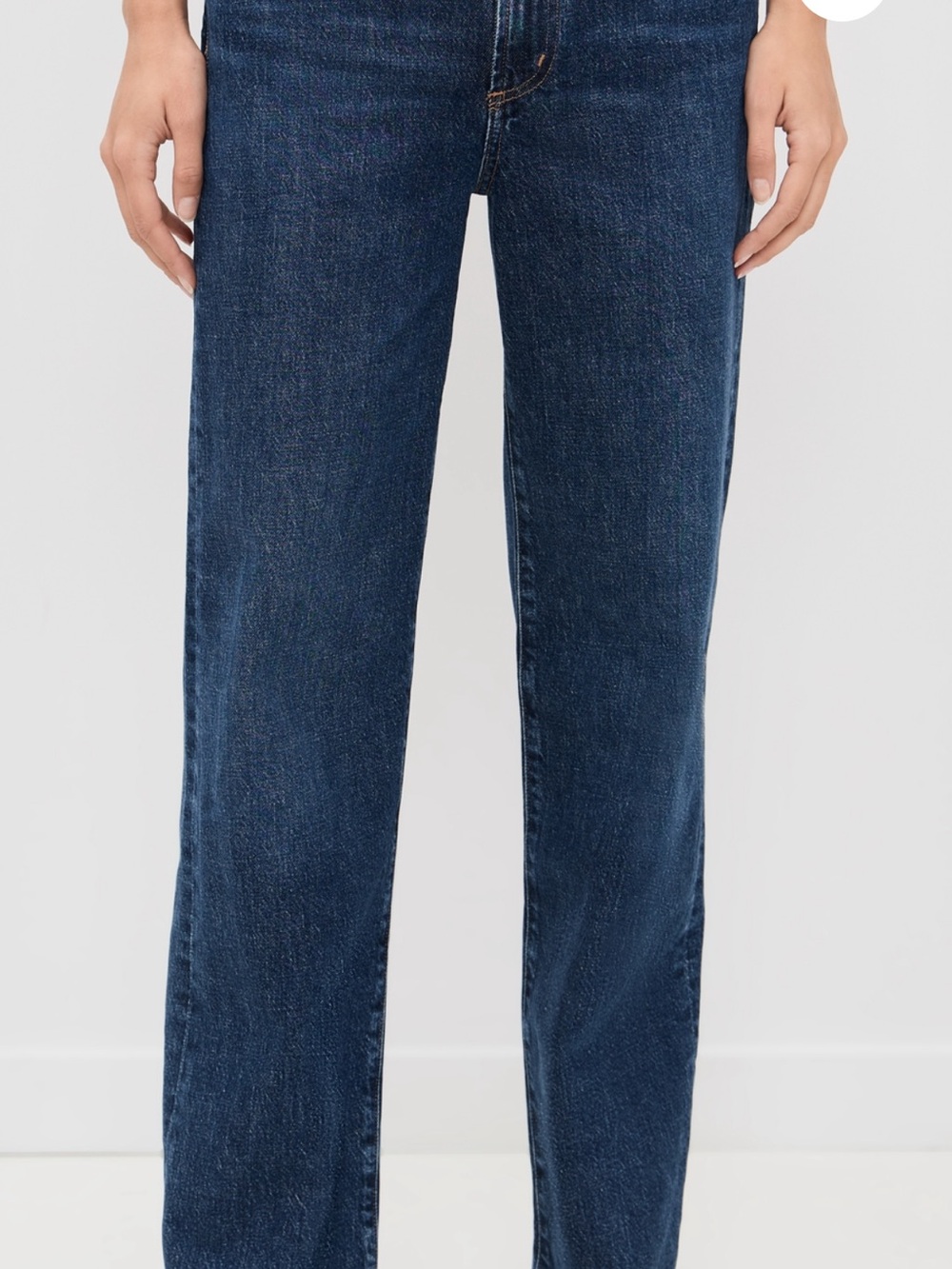 Agolde Harper Mid Rise Relaxed Straight Leg Jeans